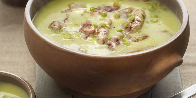 Рецепт горохового супа со свининой