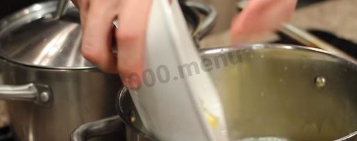 Шаг 12: густого горохового супа с мясом