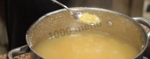 Шаг 15: густого горохового супа с мясом