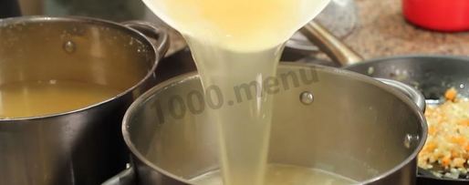 Шаг 17: густого горохового супа с мясом