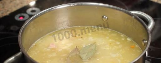 Шаг 22: густого горохового супа с мясом