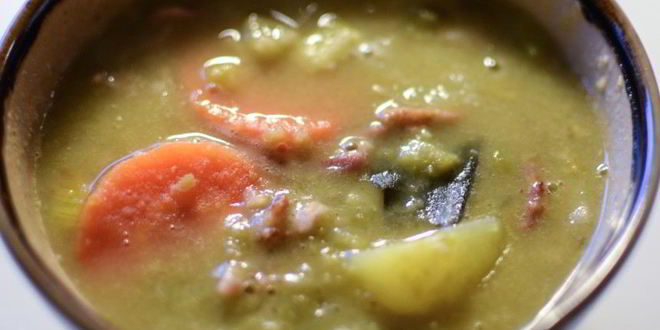 Рецепт густого горохового супа