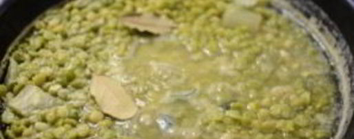 Шаг 1: густого горохового супа