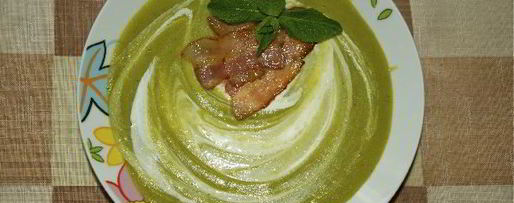 Шаг 5: мятна-горохового крем-суп