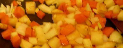 Шаг 4: постного горохового супа с сельдереем