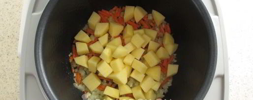 Шаг 4: постного горохового супа в мультиварке