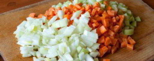 Шаг 2: простого горохового супа с ветчиной