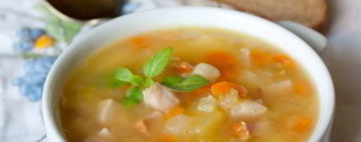 Шаг 8: простого горохового супа с ветчиной