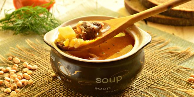 Рецепт супа горохового с говядиной