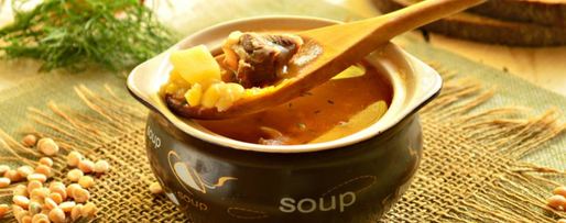 Шаг 4: супа горохового с говядиной