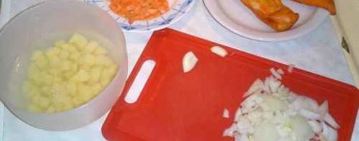 Шаг 12: супа горохового с копченостями