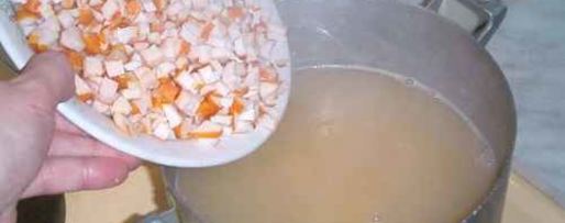 Шаг 23: супа горохового с копченостями