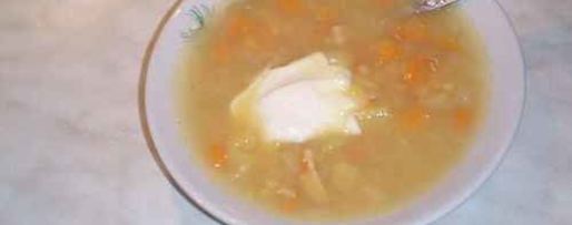 Шаг 33: супа горохового с копченостями