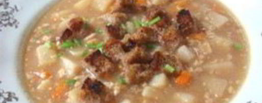 Шаг 3: супа горохового с орехами