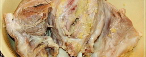 Шаг 16: супа горохового с рулькой поросячьей