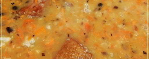 Шаг 19: супа горохового с рулькой поросячьей