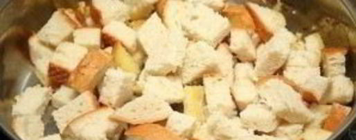 Шаг 7: супа горохового с сухариками