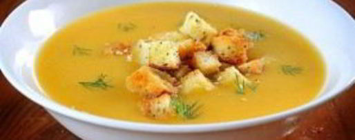 Шаг 8: супа горохового с сухариками