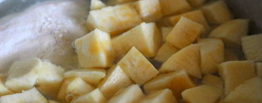 Шаг 2: супа из зеленого гороха с репой