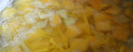 Шаг 5: супа из зеленого гороха с репой