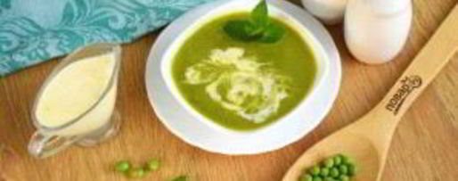 Шаг 5: супа из зеленого гороха