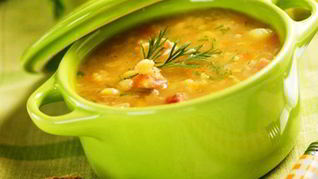 Рецепт Вкусного горохового супа без мяса