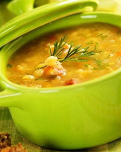 Гороховый суп без мяса - пошаговый рецепт с фото