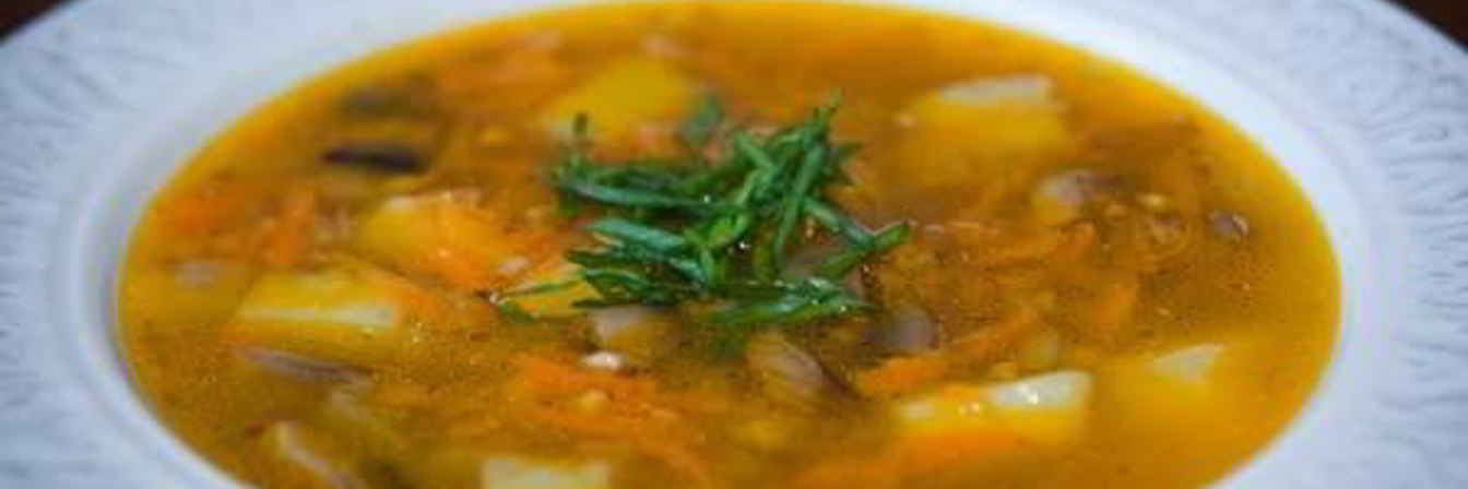 Рецепт Гречневого супа вегетарианского