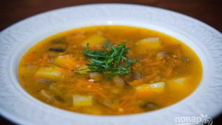 Рецепт Гречневого супа вегетарианского