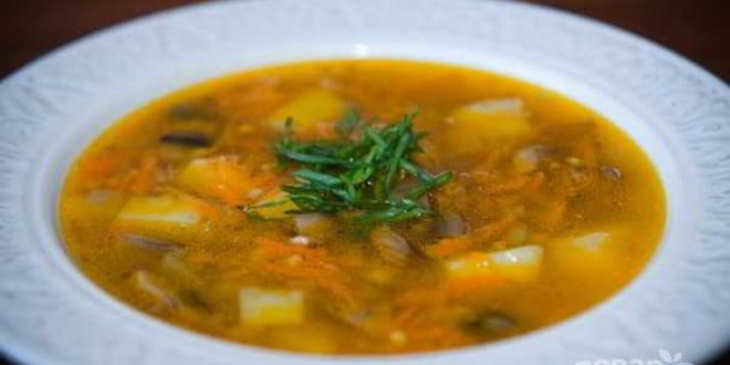 Рецепт гречневого супа вегетарианского
