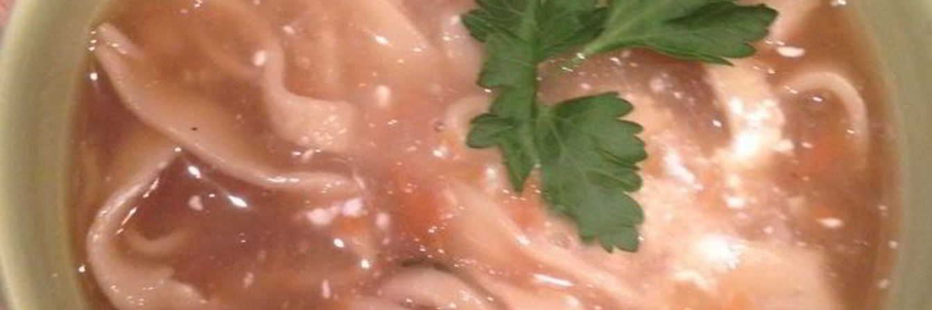 Рецепт Грибного супа с лапшой