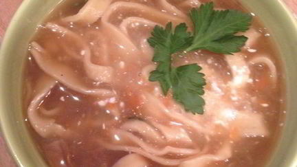 Рецепт Грибного супа с лапшой