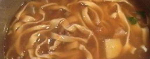 Шаг 4: грибного супа с лапшой