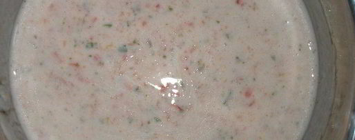 Шаг 2: йогуртового супа с базиликом и помидорами черри