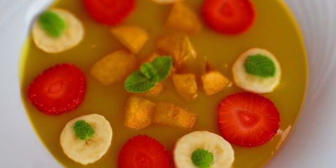 Рецепт фруктово-ягодного холодный суп