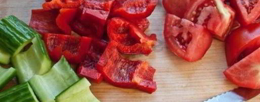 Шаг 1: гаспачо томатного холодного суп классический