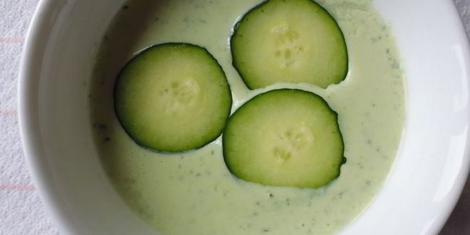 Рецепт холодника из огурцов