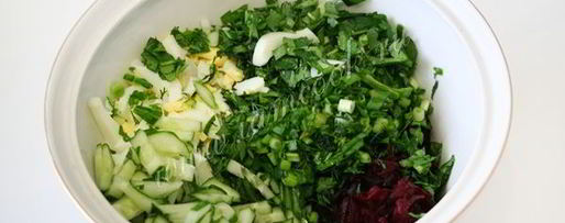 Шаг 8: холодника из свеклы на кефире