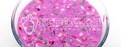 Шаг 4: холодника из свеклы