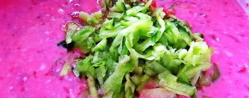 Шаг 5: холодника на кефире с маринованной свеклой