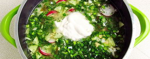 Шаг 6: холодника со щавелем