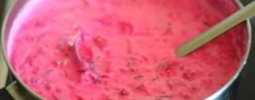 Шаг 4: холодника со свеклой на кефире