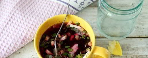 Шаг 7: холодника со свеклой на кипяченой воде