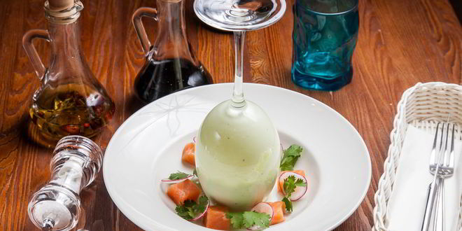 Рецепт холодного йогуртового супа из авокадо