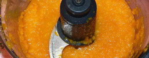 Шаг 1: холодного морковно-апельсиновый крем-суп