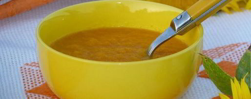 Шаг 2: холодного морковно-апельсиновый крем-суп