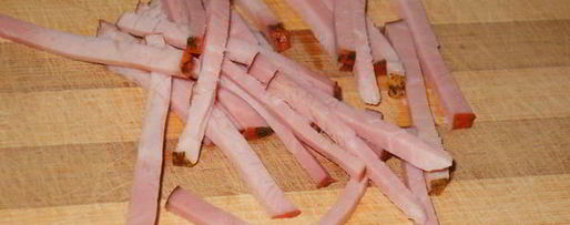 Шаг 5: холодного огуречного супа с фасолью и ветчиной