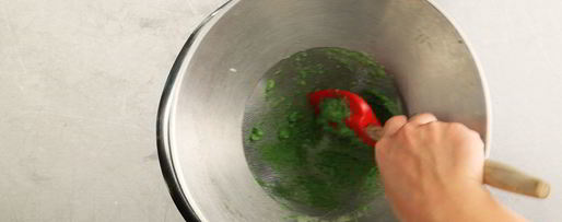 Шаг 1: холодного огуречного супа с лососем