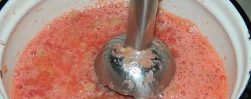 Шаг 11: холодного супа гаспачо из арбуза