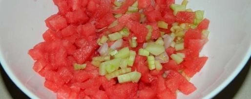 Шаг 8: холодного супа гаспачо из арбуза